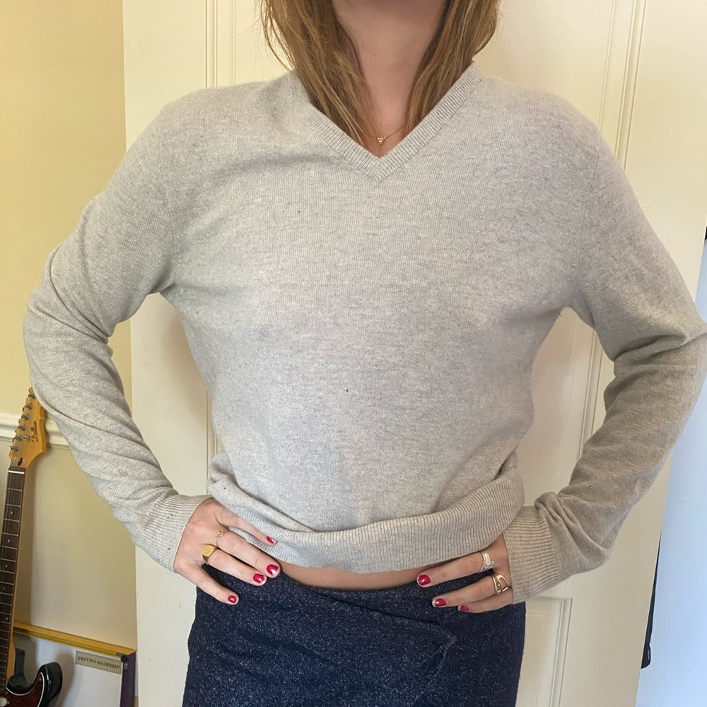 Ralph Lauren double ply cashmere sweater Women’s M